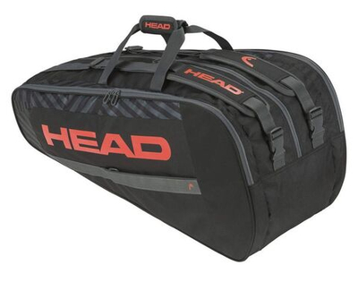 Сумка теннисная Head Base Racquet Bag L - black/orange