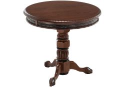 Журнальный столик Бернард орех с коричневой патиной