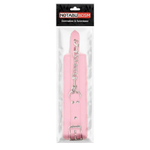 Розовые мягкие наручники на регулируемых ремешках (Цвет: розовый)