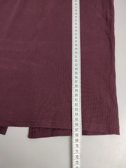 Юбка трикотажная бордовая 42 размер