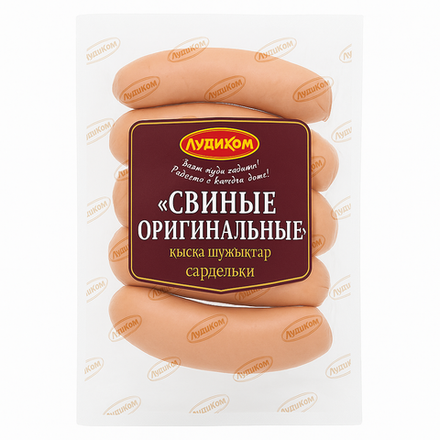 Сардельки свиные оригинальные Рубиком вес