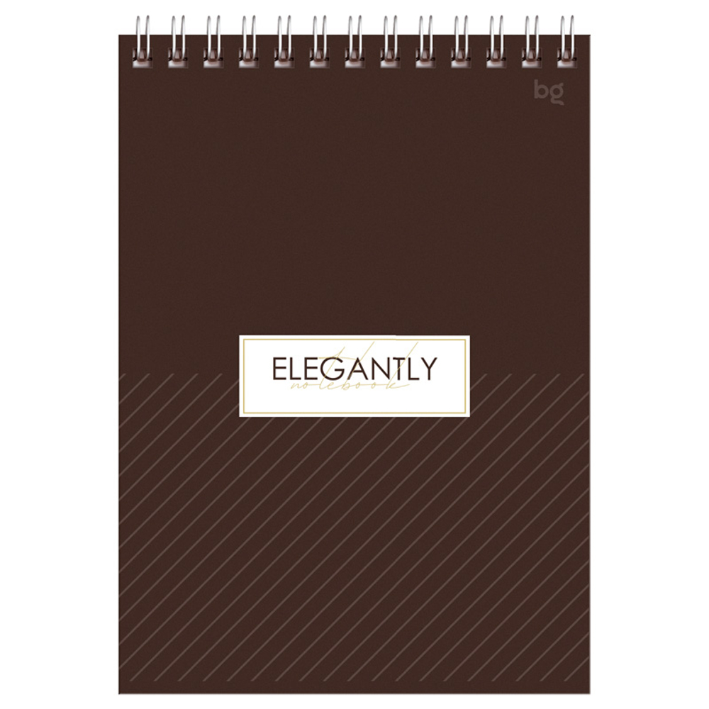 Блокнот  BG "Minimal" на спирали, А5, 60 листов в клетку