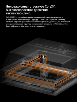 ACMER P3 48Вт лазерный гравер композитный свет диода закрыл двойную лазерную машину CNC высокоскоростной резки 400X4000mm