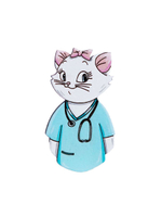 Значок AUGUST WOOD AW_M10 "Сосуд Гигеи"