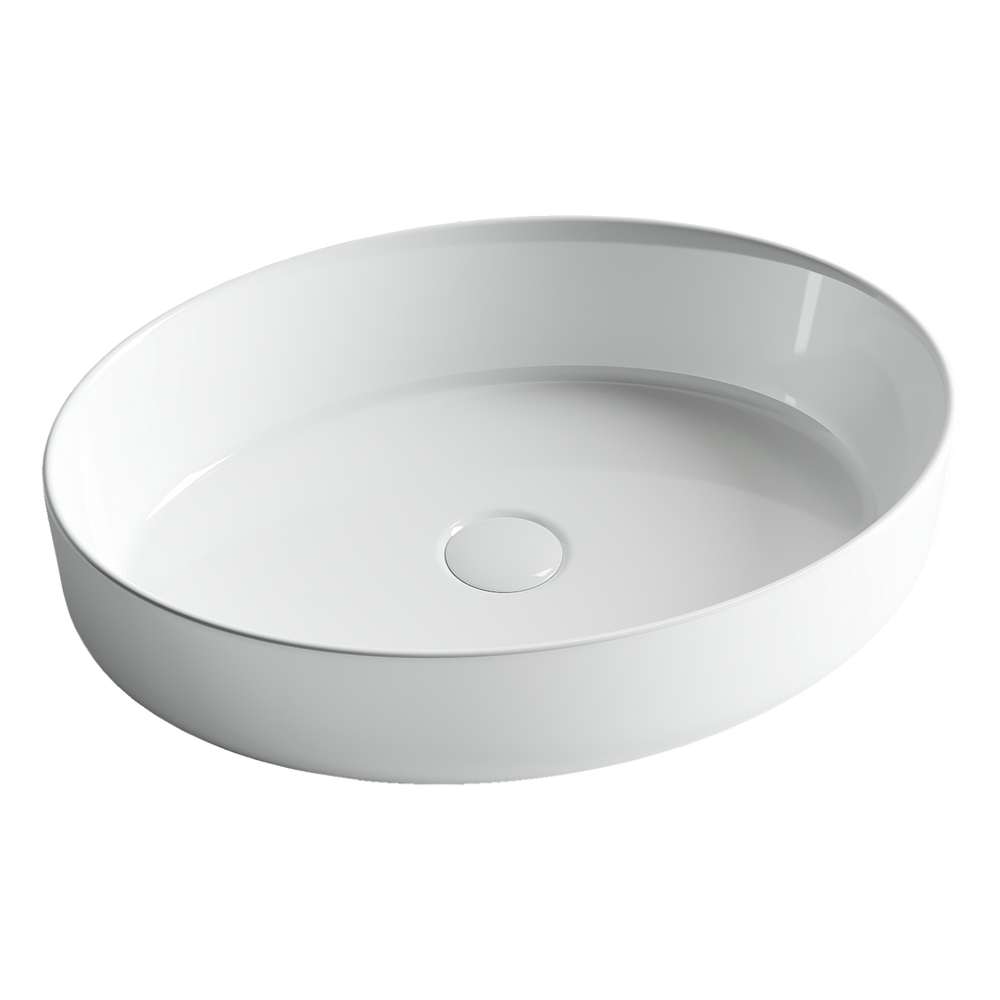 Умывальник чаша накладная овальная Element 550x400x140мм