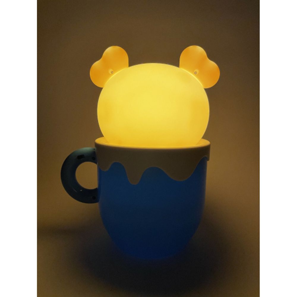 Ночник - светильник светодиодный ЭРА NLED-401-0.5W-BU аккумуляторный синий | Ночники