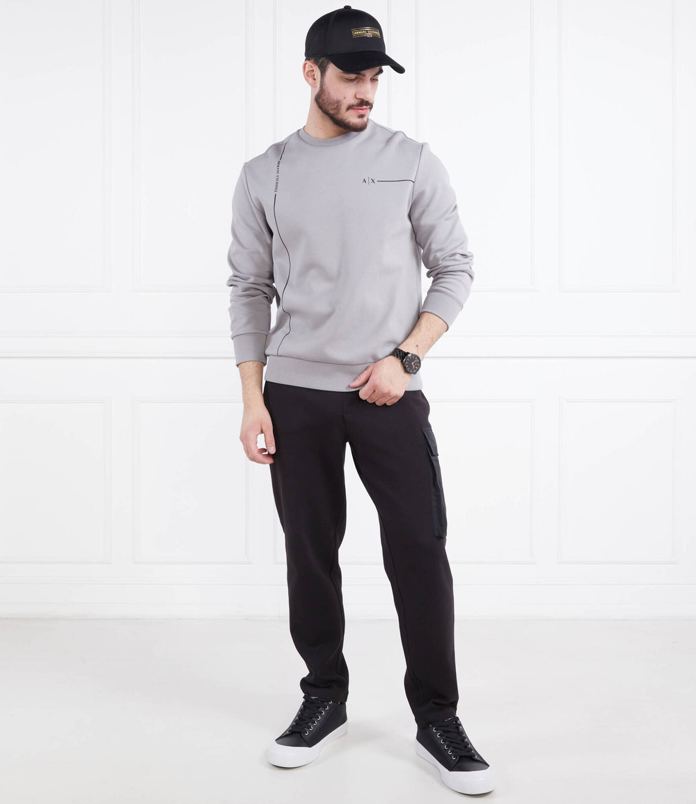 Худи Armani Exchange - серый(3RZMBC ZJCAZ)