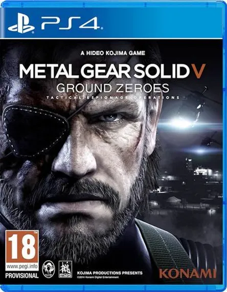 PS4 Metal Gear Solid V: Ground Zeroes Б/У CUSA-00211 (Русские субтитры)