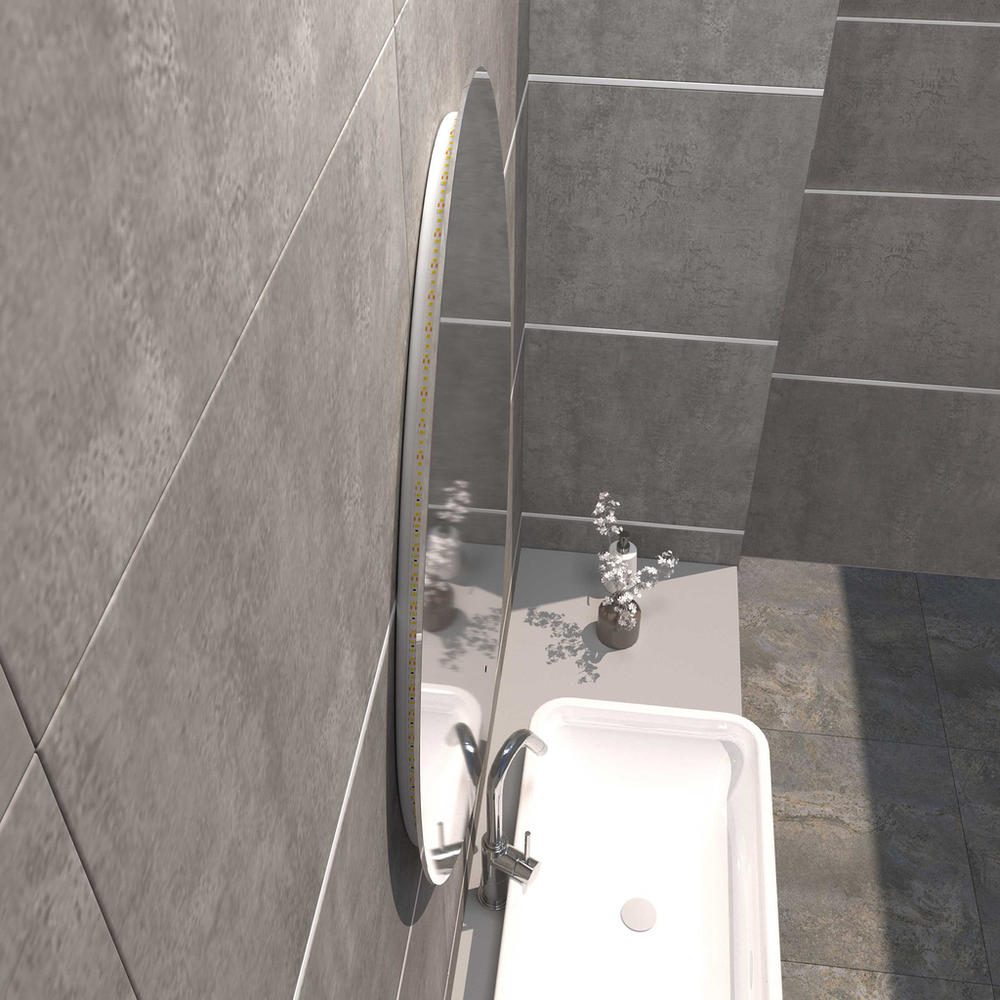 Зеркало MIXLINE "Грейс-ТХ" 700*1000 (ШВ) бесконтактный сенсор,светодиод. подсветка,универсал