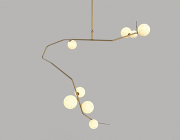 люстра  CHERRY BOMB FRINGE by LINDSEY ADELMAN