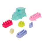 Конструктор блочный 250 элементов, пакет 6678-8B