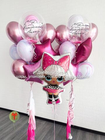 Сочные фонтаны с фигуркой