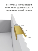 Комод деревянный белый с ящиками для вещей