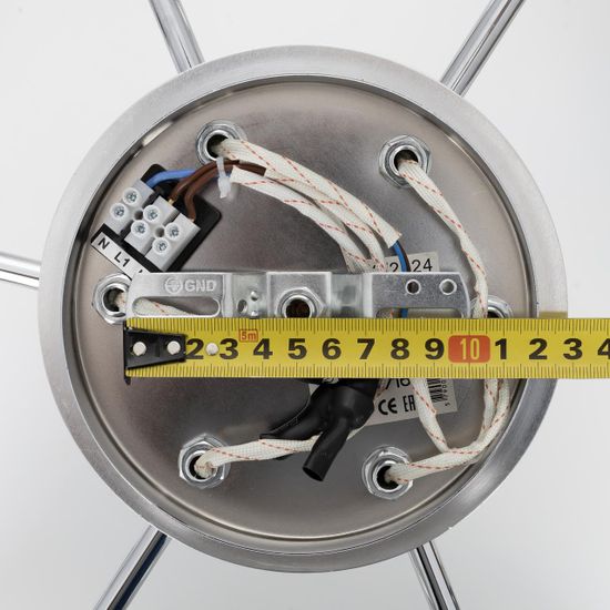 CL157162 Буги Алюм+Хром Св-к Люстра