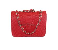 Клатч из кожи питона CL-74