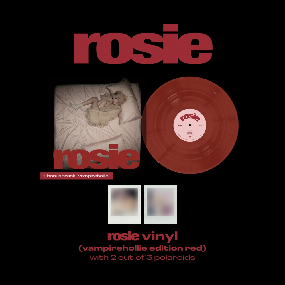 Виниловая пластинка ROSÉ - rosie (vampirehollie edition red)