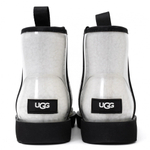 Ugg Classic Clear Mini White Black