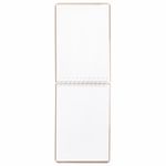 Скетчбук, белая бумага 120 г/м2 + крафт 80 г/м2 165х240 мм, 60 + 20 л., гребень, BRAUBERG ART DEBUT, 112982