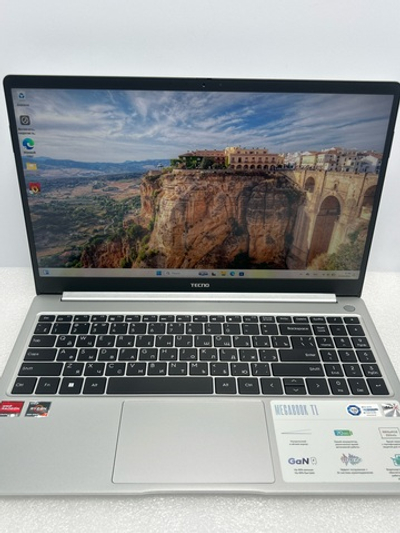 Ноутбук Tecno MEGABOOK T15DA (4894947015229) 15.6"/AMD Ryzen 7 5800U/RAM 16GB/SSD 1024GB/AMD Radeon Graphics/1920*1080/IPS/Windows 11/Подсветка кл-ры: LED/серый космос. Состояние: B1