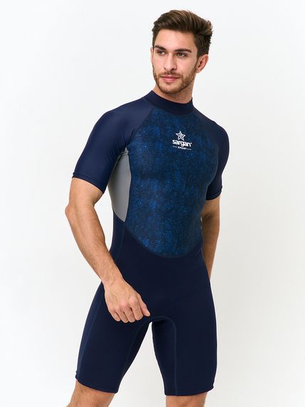 Короткий гидрокостюм Sargan Sport 1070/BL 2 мм синий