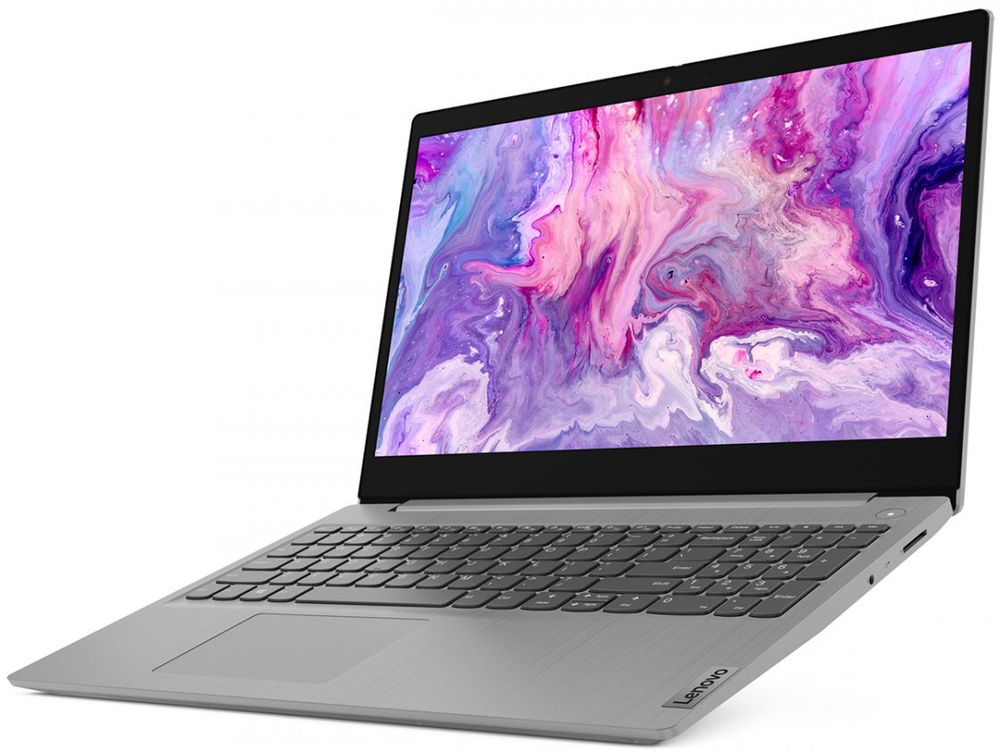 Ноутбук Lenovo IdeaPad 3 15IIL05 i5-1035G4 4Gb SSD 256Gb Intel Iris Plus Graphics 15,6 FHD IPS Cam 35Вт*ч No OS Светло-серый 81WE01EQRK