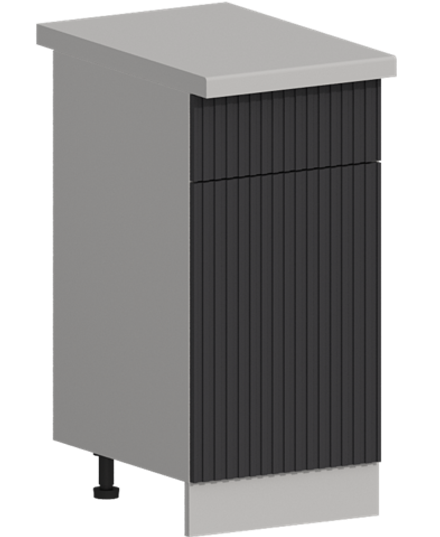 Кухня Модуль ШН1Я 400 Ликата / Лайт Грей