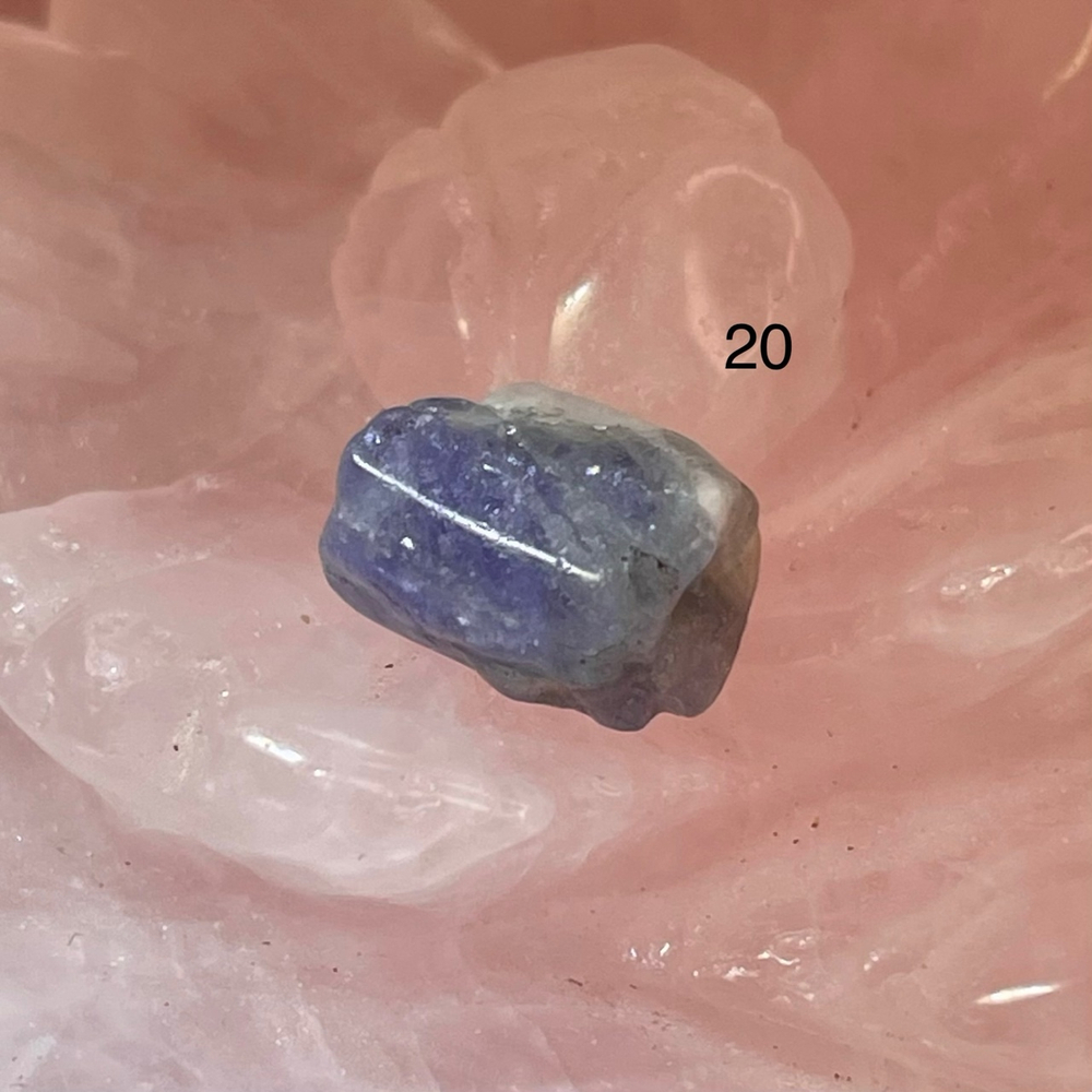 49797 Танзанит Бусина цилиндр 6-7*10-11мм-36