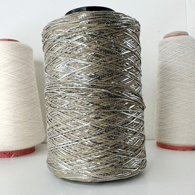 VAMP - Luxury Production by Ri.go.; 90% хлопок, 8% фольга, 2% п/л; 200м/100гр; col.6034, цвет: бежевый в серебре