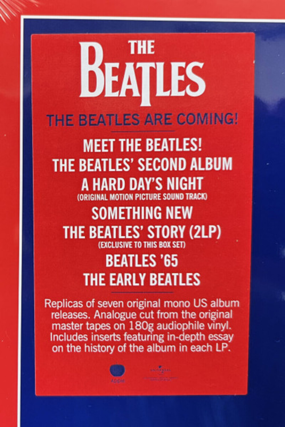 The Beatles / US Albums In Mono (Limited Edition)(8LP)