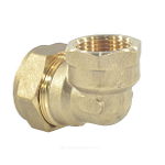 Угольник латунь 90гр 15Aх1/2" обжим/ВР STAHLMANN SEFL1501/2BEF