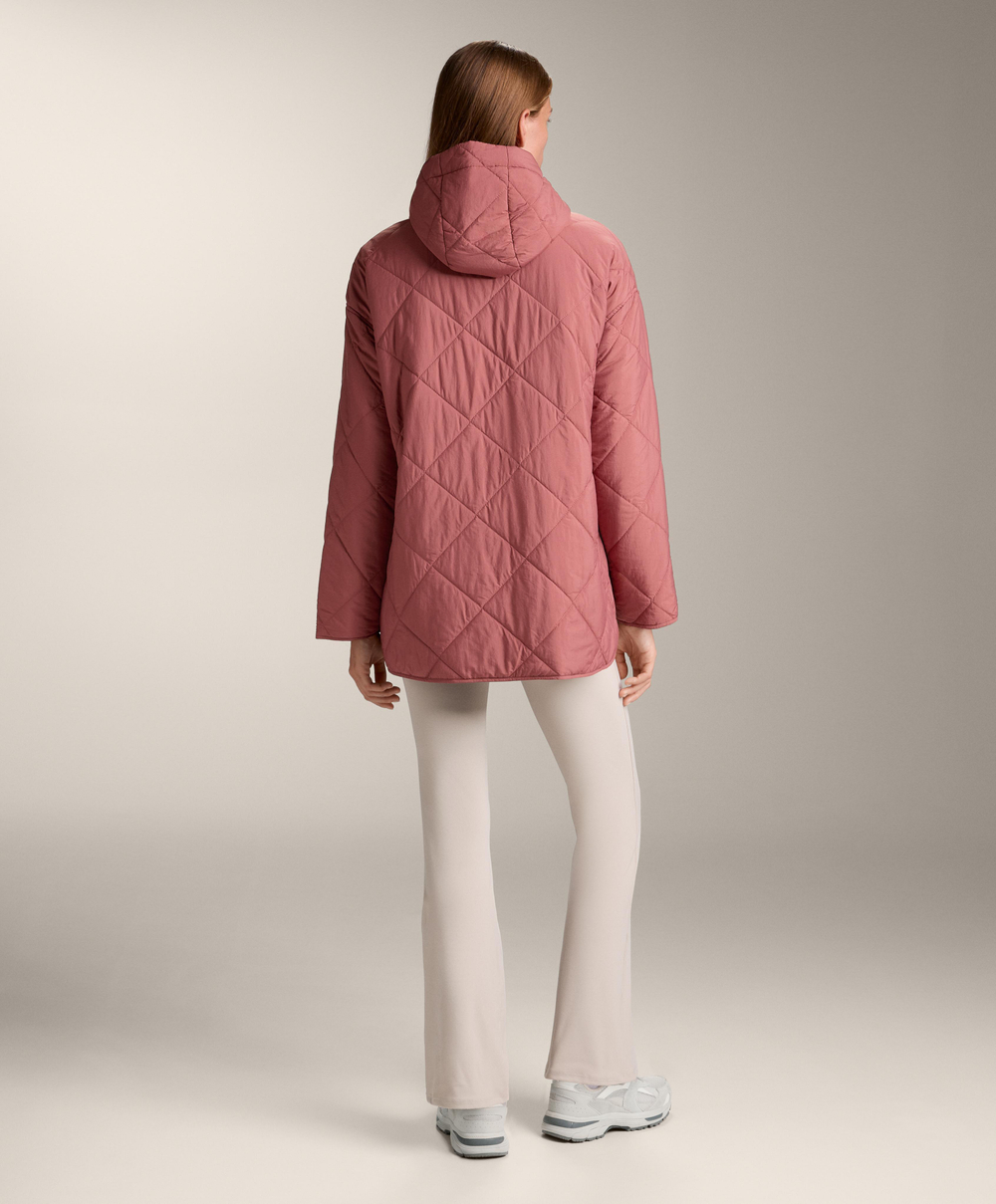 Oysho Легкая водоотталкивающая куртка FELLEX® AEROGEL с утеплителем, розовый