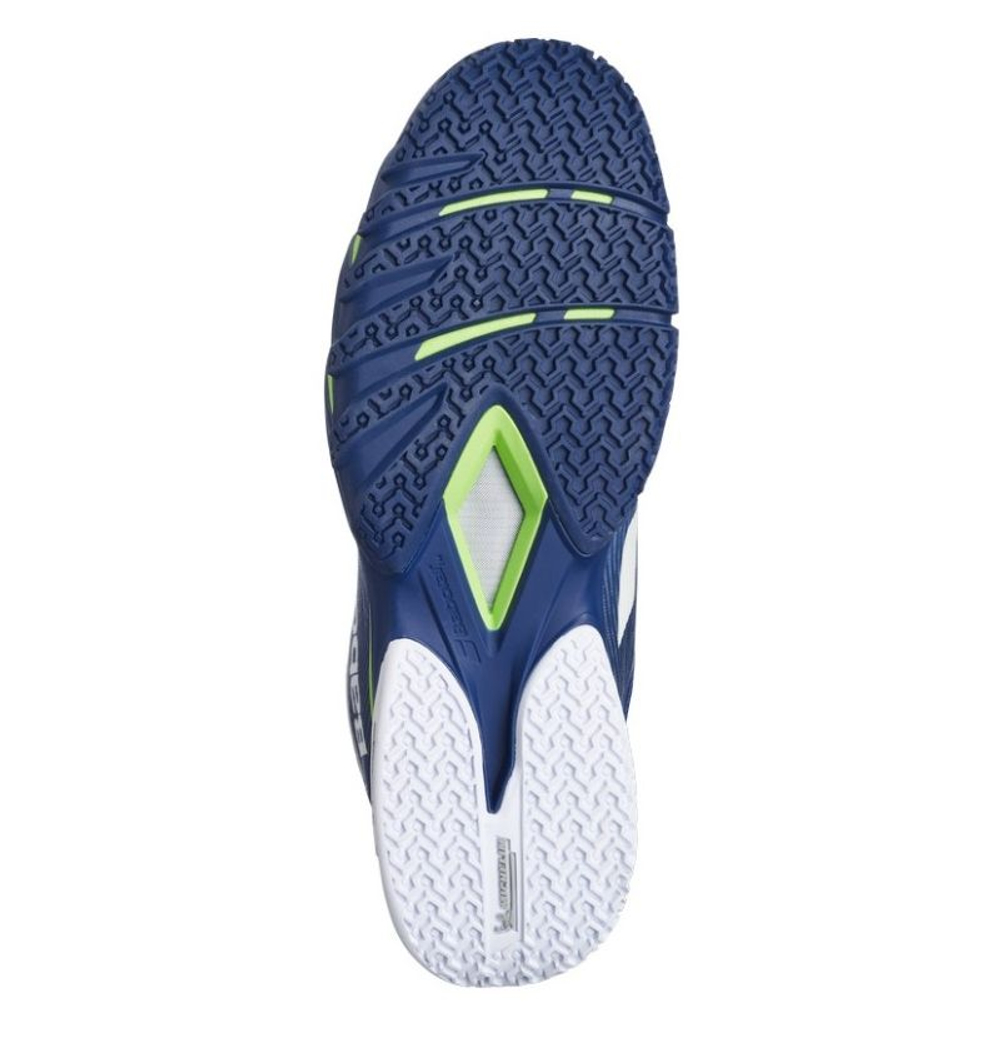 Мужские кроссовки для Падел Babolat Premura 3 Lebron - blue depths/green flash