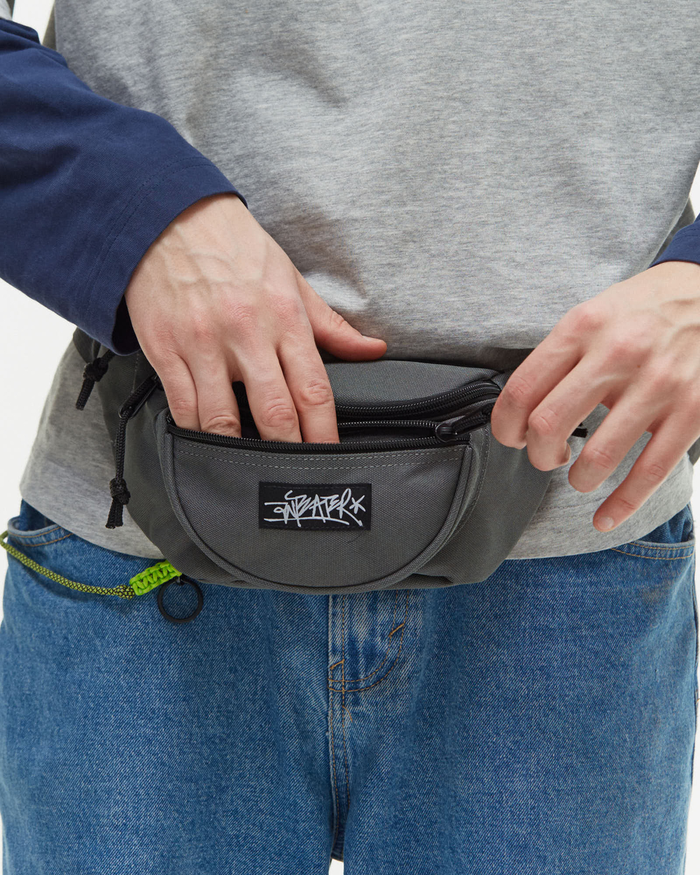 Сумка Anteater waistbag-grey