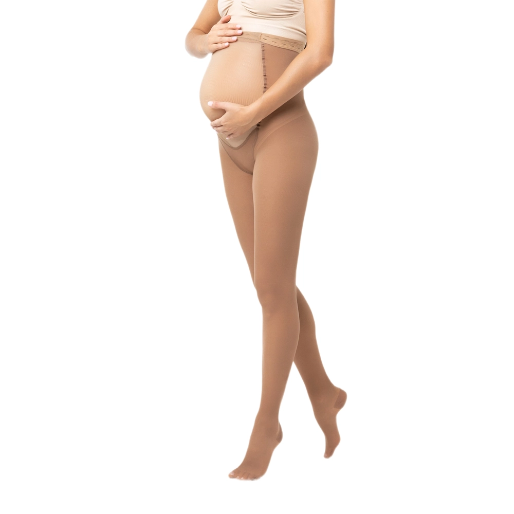 Колготки для беременных прозрачные Fleur 1 класс компрессии