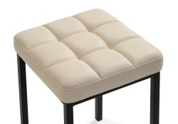 Табурет Байя кожзам d1 / черный матовый