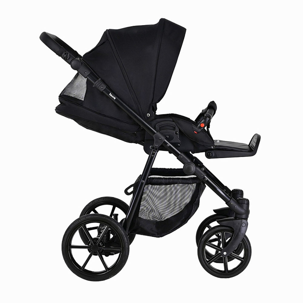Детская коляска Pituso Tossa 2 в 1 TS/50/02 Black