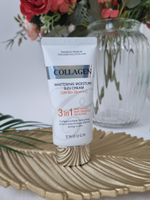 Солнцезащитный крем с коллагеном SPF50 PA+++ Enough Collagen 3in1, 50 мл.