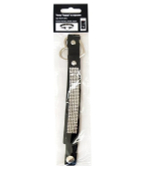 Чокер Сердце со стразами чёрный 39 см