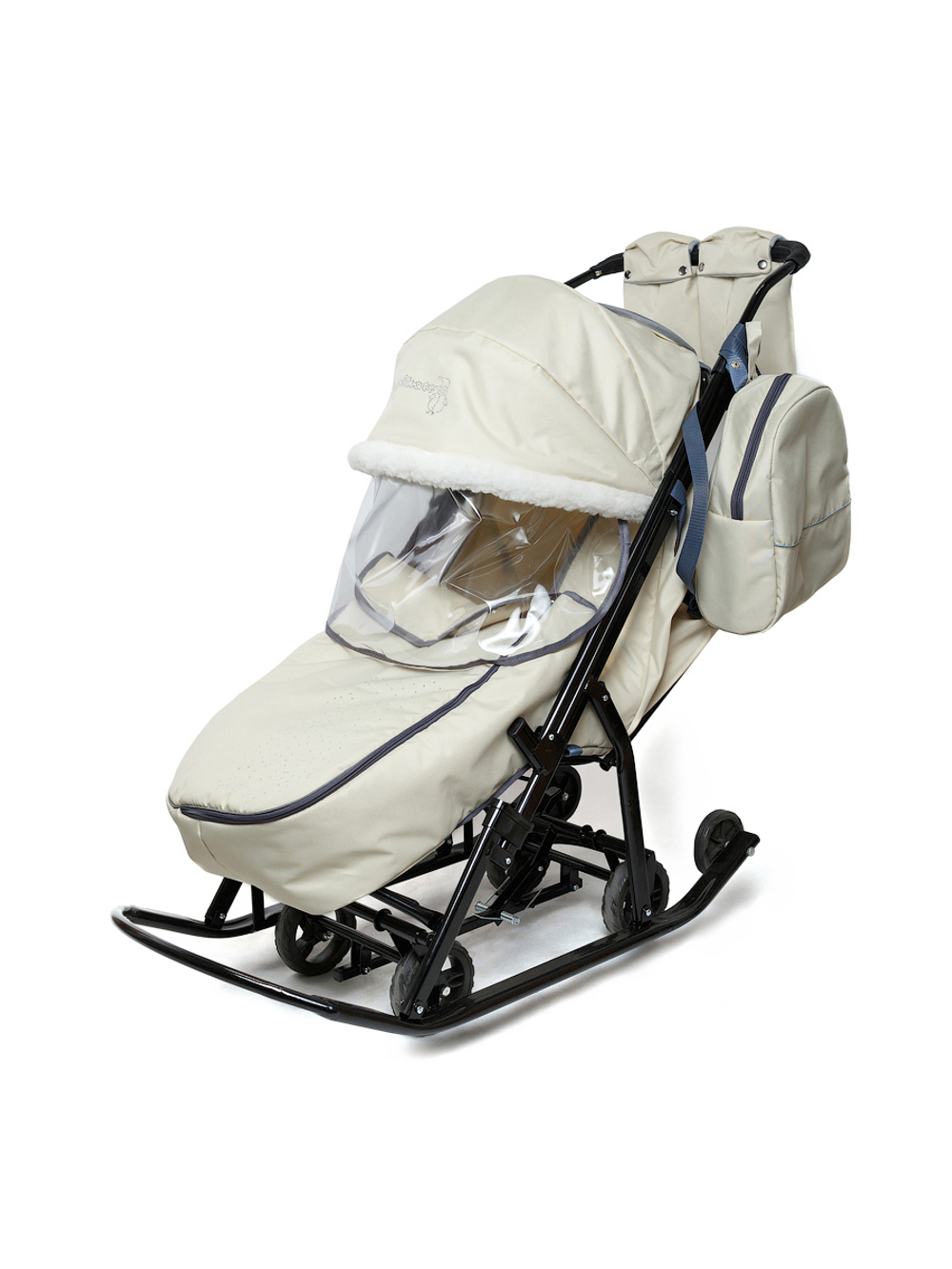 Санки-коляска Pikate Снеговик