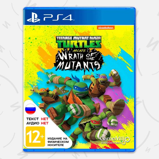 Игра Teenage Mutant Ninja Turtles Arcade: Wrath of the Mutants (PS4, английская версия)