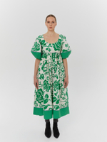 Платье "Груша", зеЛёный