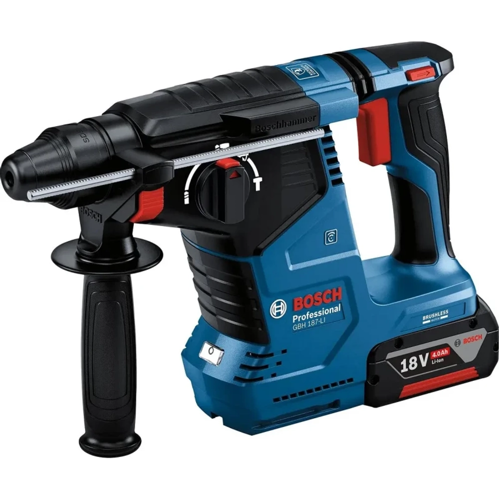 Bosch GBH 187-LI перфоратор аккумуляторный (1 x 5 Ач, ЗУ) 0611923022