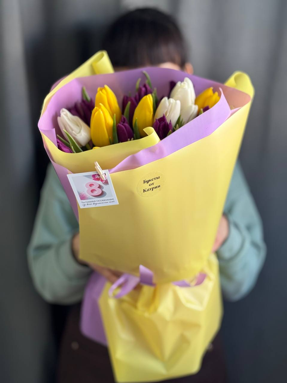 Букет из тюльпанов №11