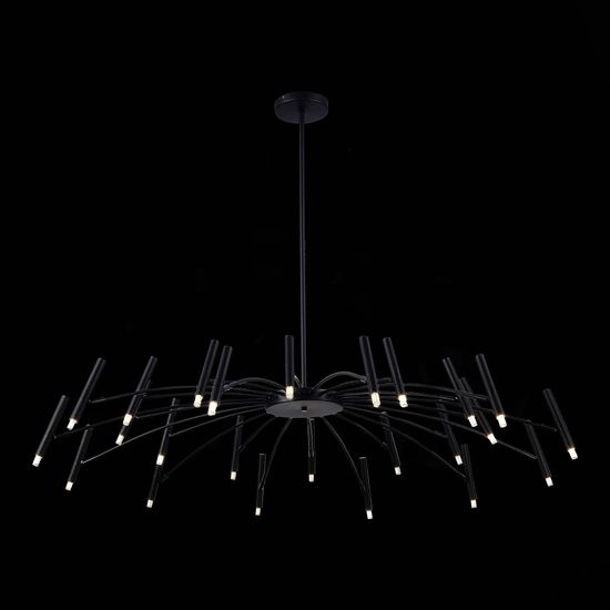 SL1214.402.24 Светильник потолочный ST-Luce Черный/Черный G9 LED 24*5W 4000K SPIDEY