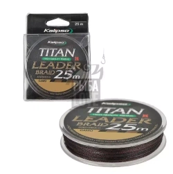 Поводочный шнур Kalipso Titan Leader Braid Camo 25м 0.12-0.40мм