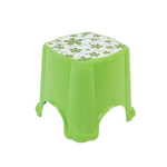 Табурет средний с рисунком салатовый