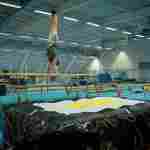 Надувная подушка «AcroAir» для гимнастики и батутных центров, 6×6×1 м