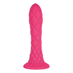 Розовый фаллоимитатор 18,5см с присоской SilexD Fantasy Collection Dreamy 7" Liquid Silicone Pink