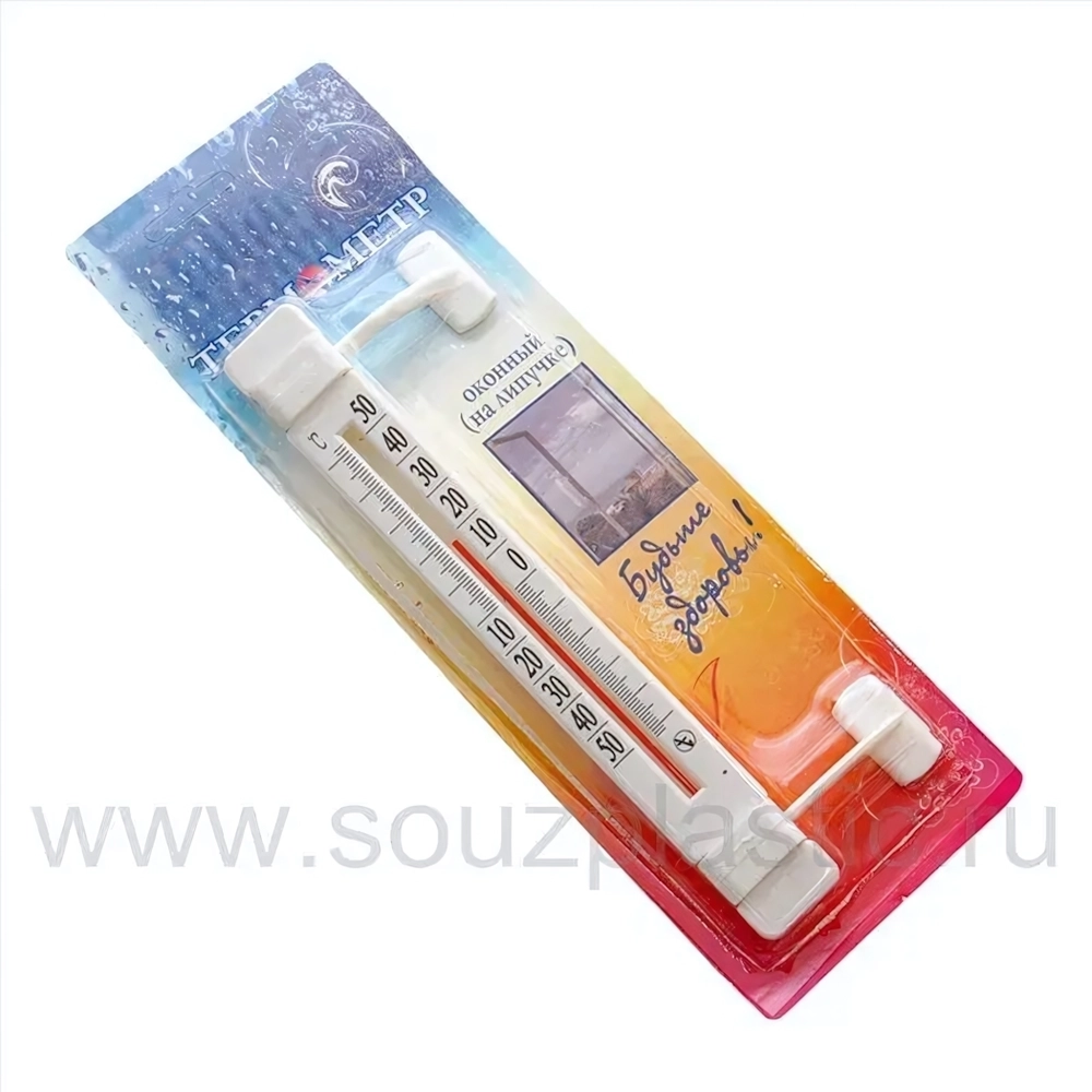 Термометр оконный 'Липучка', в блистере