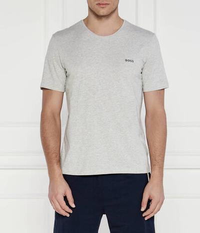 Футболка Mix&Match BOSS BLACK - пепельный(50515312)